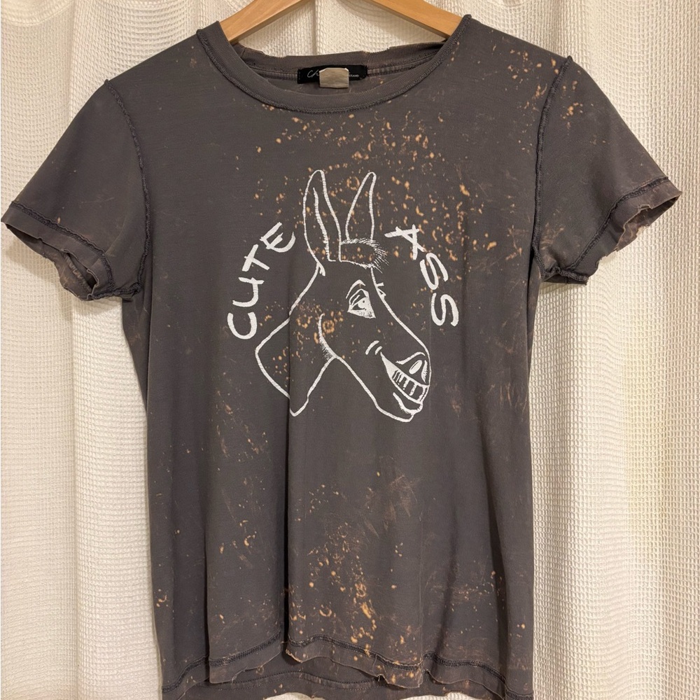 Cheeky Brand Cute Ass Tee T-Shirt ASO Jessica Simpson M